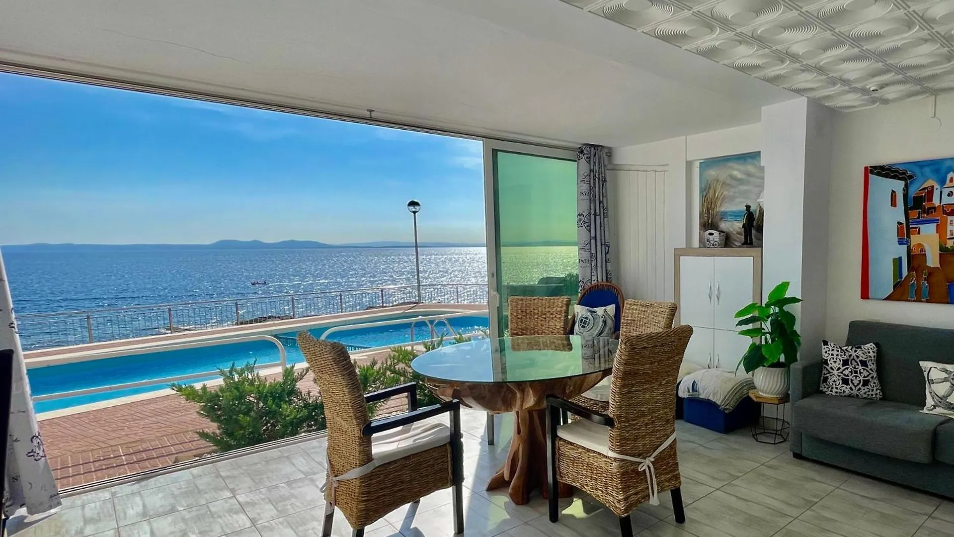 Magnifique Appartement En Front De Mer, Caneylles Roses Appartamento